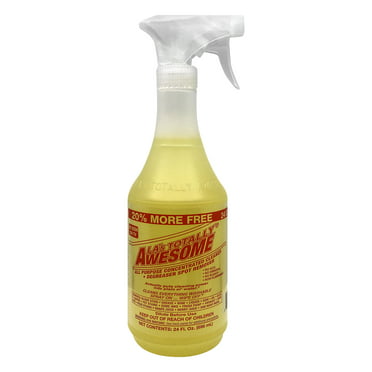4 pack LA's Totally Awesome All-Purpose Concentrated Cleaner Refills 32 oz.